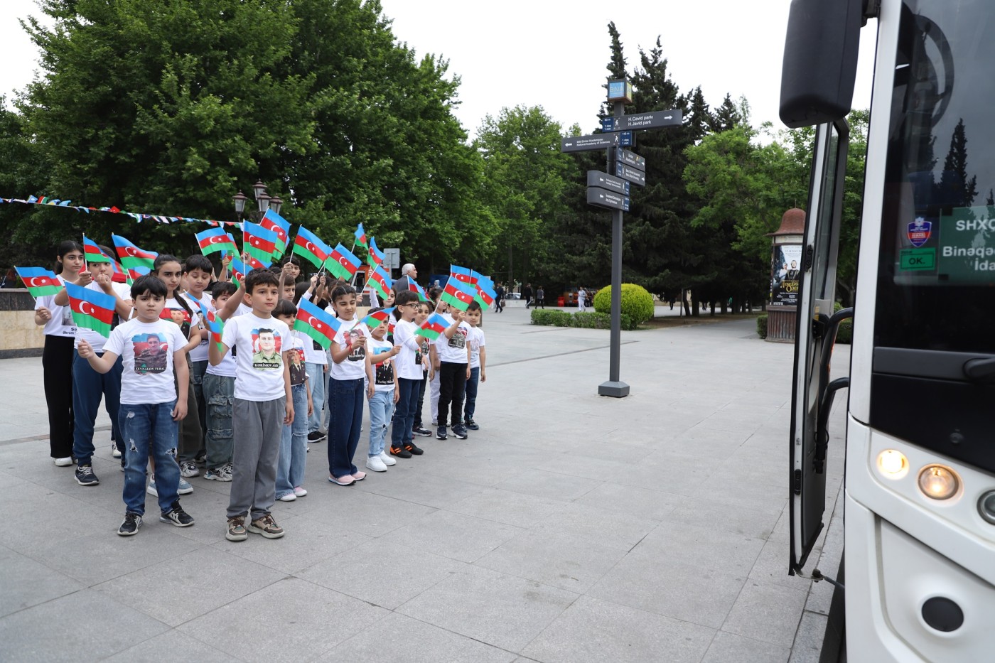 Dövlət Xidməti şəhid övladları üçün bayram təşkil edib - FOTOLAR